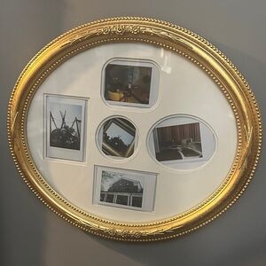 Vintage gold frame